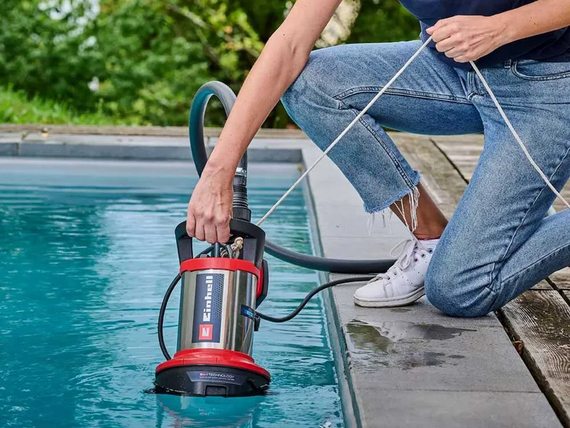 Einhell GE-DP 7535 - Pompe électrique immergée pour eaux chargées - 750 W
