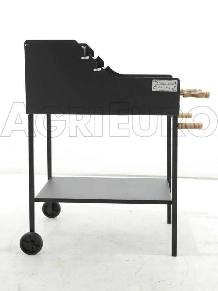 Cruccolini Fuocone - Barbecue à bois et charbon en fer artisanal