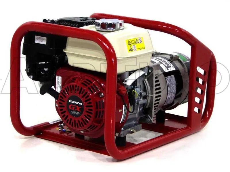 TecnoGen H3500 - Groupe électrogène 2.8 KW monophasé - Honda GX 200 - Alternateur italien