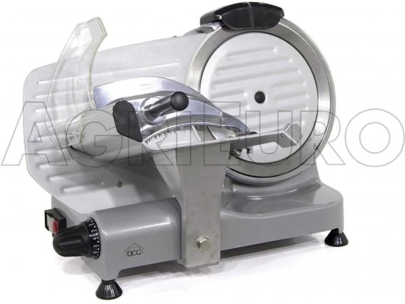 DCG AS2495 -Trancheuse avec lame de 250mm inox - Corps en aluminium moulé sous pression - 300W