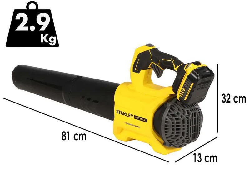 Stanley Fatmax SFMCBL730B - Souffleur à feuilles sur batterie - 20 V - sans batterie et sans chargeur
