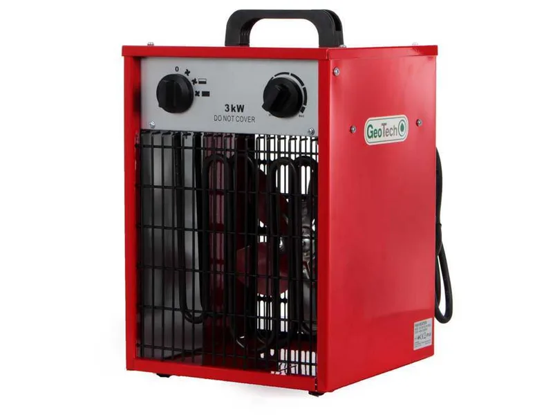 GeoTech EH 300 S - Générateur d'air chaud électrique avec ventilateur - monophasé