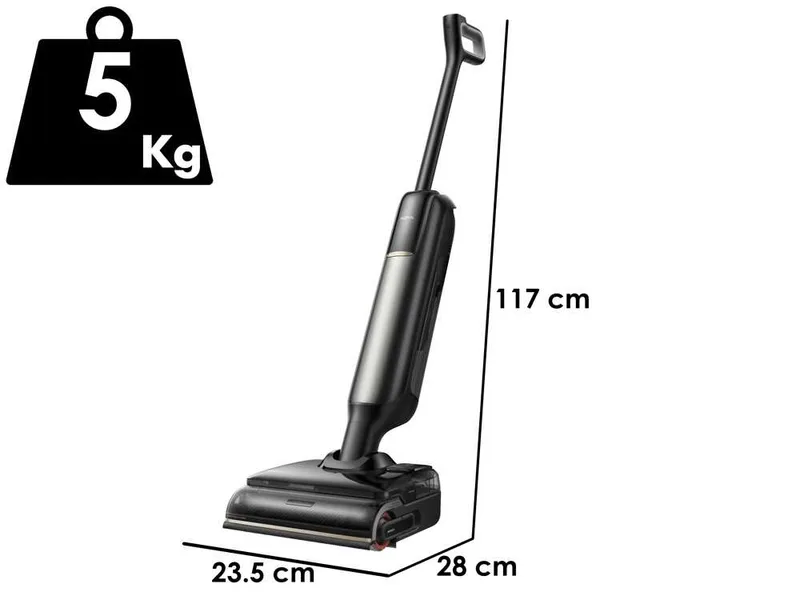 MOVA M50 - Autolaveuse à batterie 3 en 1 : lave, aspire et sèche - 21,6 V 5 Ah