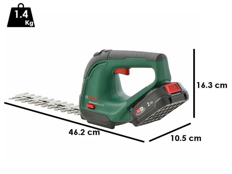 Bosch AdvancedShear18V - Cisaille à gazon à batterie - 18V