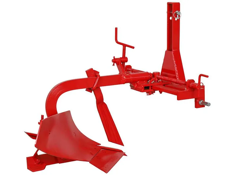 MDS-02B - Charrue mono-soc à dent - Réglage latéral manuel par vis - Pour tracteurs avec attelage à trois points