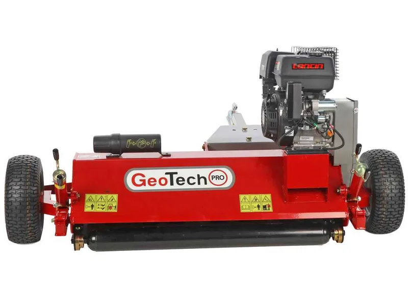 GeoTech Pro GTFM 120 LE - Tondeuse débroussailleuse pour quad - Loncin G420FD
