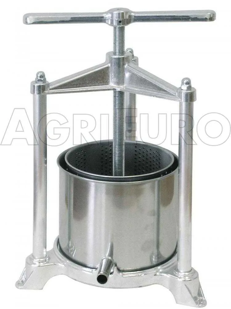 Palumbo Pavi AM - Pressoir manuel 2,5 L - Pour aubergines et raisin
