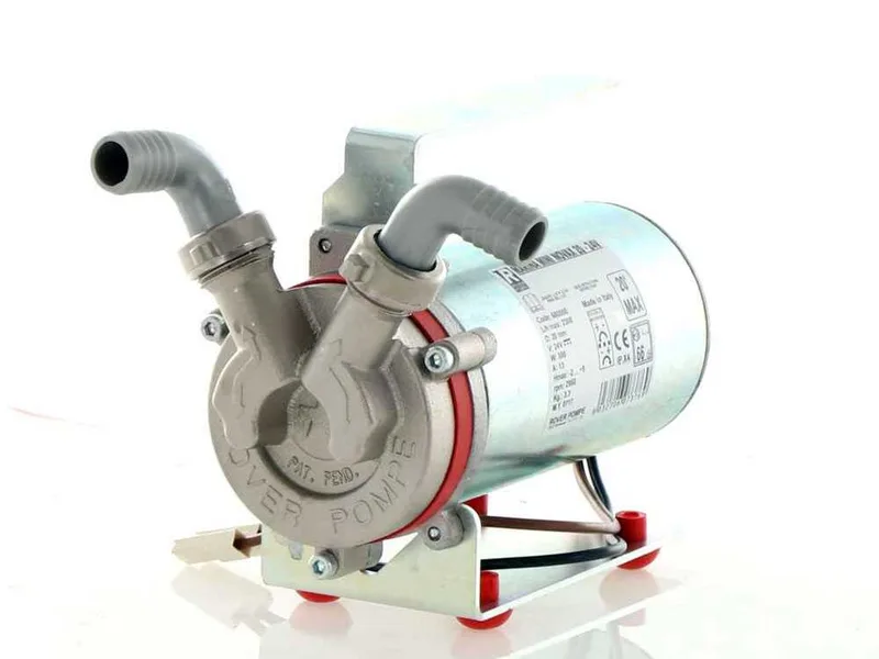 Rover Marina Mini Novax 20 - Pompe électrique de transfert en alliage anticorrosion - 24 V