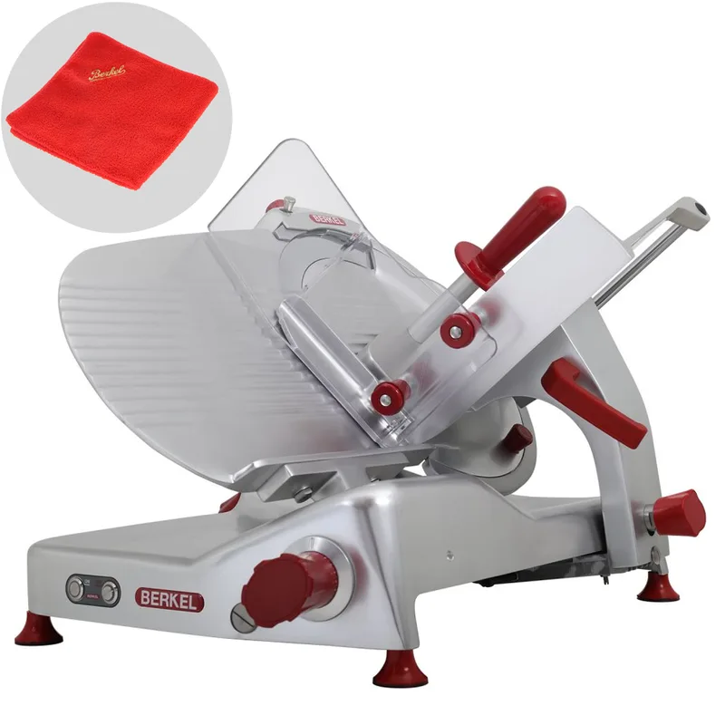 Berkel Essentia Gravità BEG350B - Trancheuse avec lame en acier chromé de 350mm