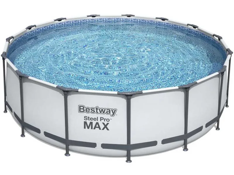Bestway Steel Pro Max 56438 - Ø457x122 cm - Piscine ronde