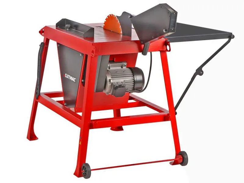Docma Cutmac BSF315 - Scie à bûche avec plan de travail - 400V