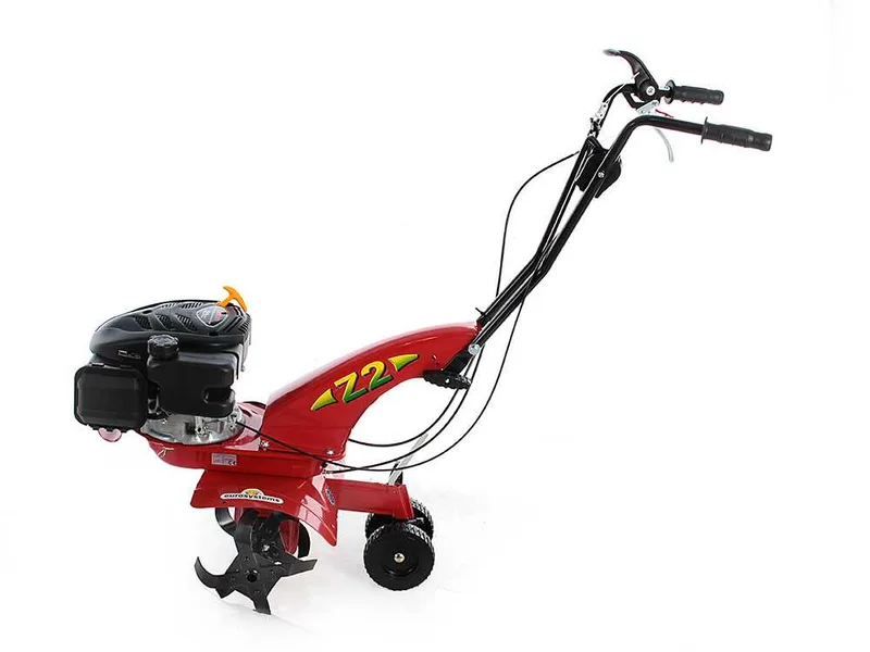 Eurosystems Z2 RM - Motobineuse à essence - Moteur Loncin 123 T