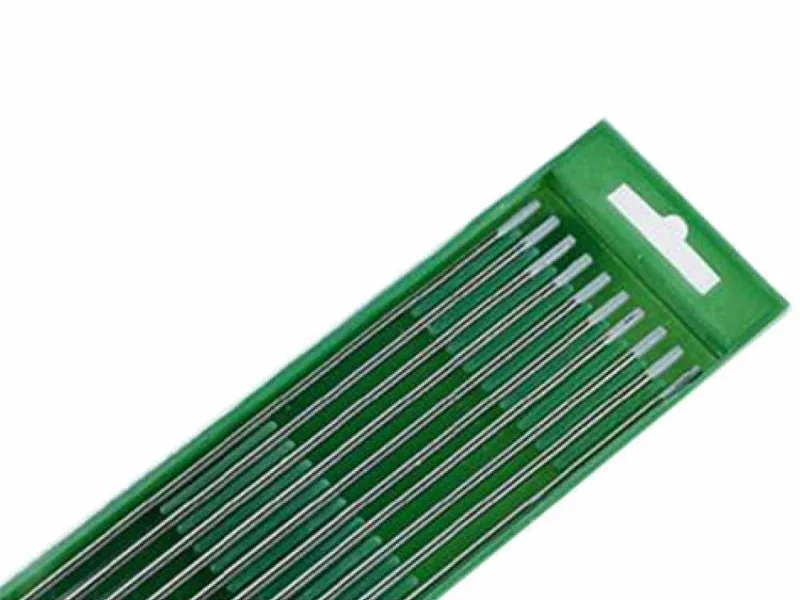 Électrode Tungstène Pure - diamètre 2,4 mm - pour torche 140A, 180A, 320A - 10 pcs