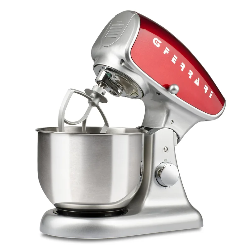 Batteur mélangeur planétaire G3 ferrari Pastaio deluxe Rouge - Puissance 1200 Watts