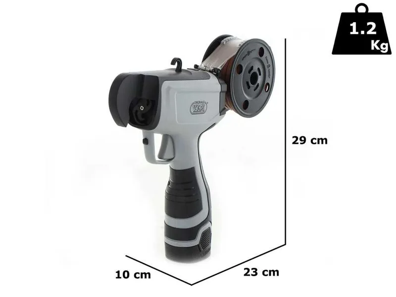 Lieuse pour vignoble électrique à batterie Volpi KV5 Cordless - 2 x 14.4V 2Ah