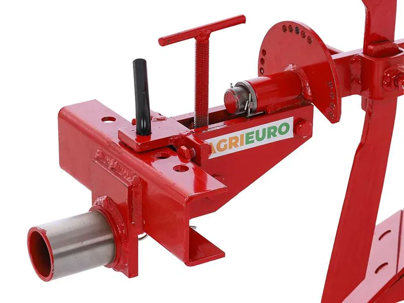 Charrue réversible à versoir pivotant V180-05 avec attache rapide réglable et barre porte-outils - Pour motoculteurs de 6 à 10 CV