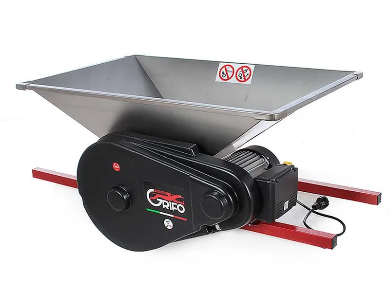 Grifo PMI.18 - Fouloir électrique en INOX - Avec protections incluses