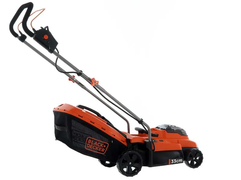 Tondeuse à gazon électrique à batterie Black & Decker BCMW3318L2-QW - 36V 2.5Ah + une batterie 18V 2Ah