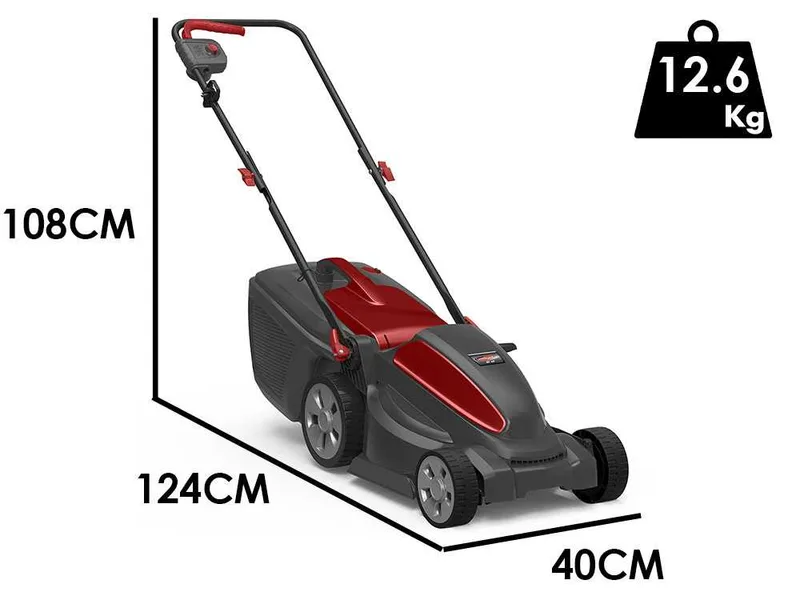 Castelgarden XE 40 - Tondeuse à gazon électrique - 1400W - Coupe 38 cm