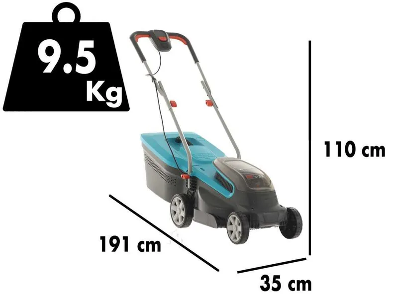 Tondeuse à gazon sans fil Gardena PowerMax 32/36V P4A - Largeur de coupe 32 cm