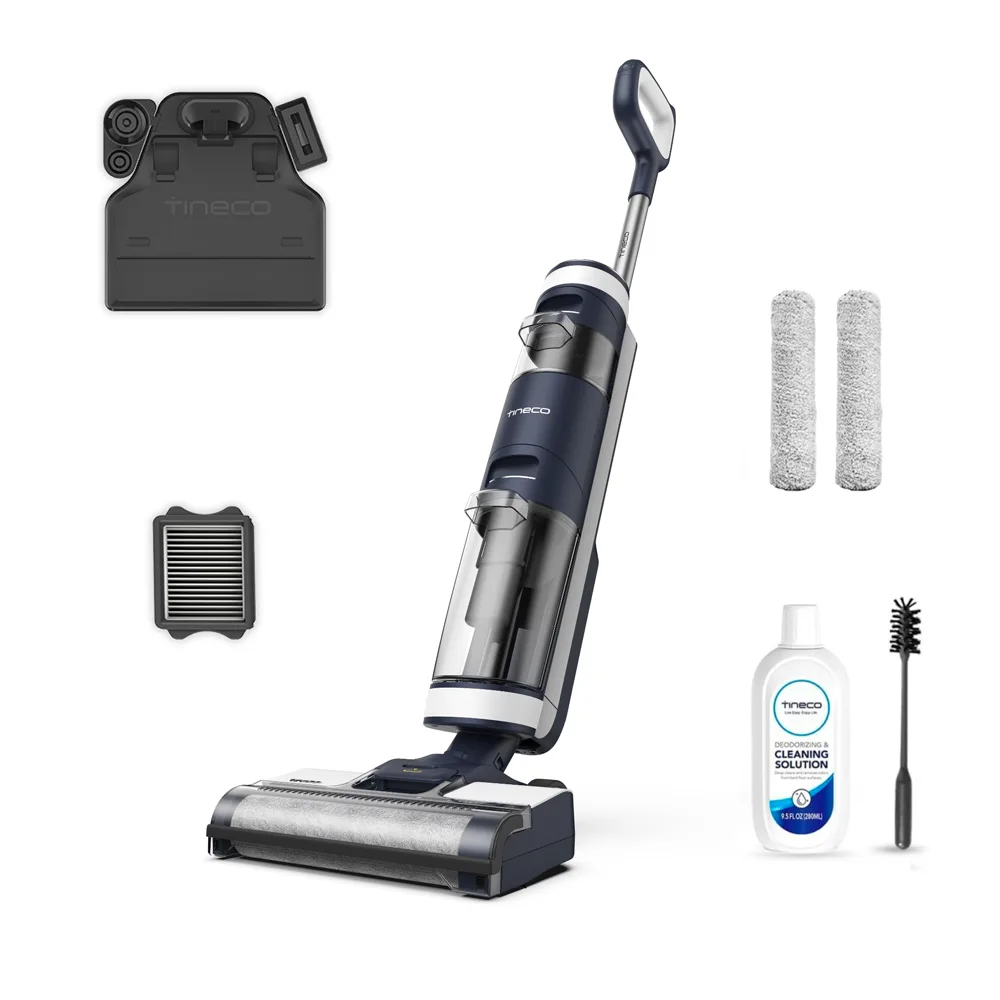 Tineco Floor One S3 Extreme - Nettoyeur de sols à batterie smart - 3 en 1 : lave, sèche et aspire