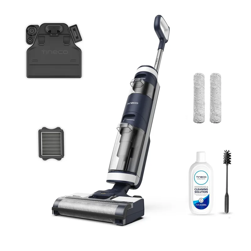 Tineco Floor One S3 Extreme - Nettoyeur de sols à batterie smart - 3 en 1 : lave, sèche et aspire