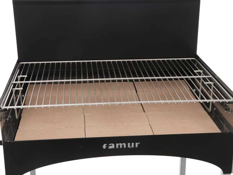 Famur BK 8 ECO - Barbecue à bois et charbon