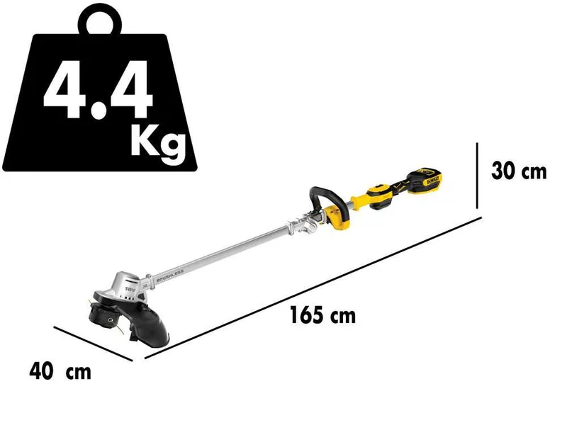 DeWalt DCMST561P1-QW - Débroussailleuse à batterie - 18V 5Ah