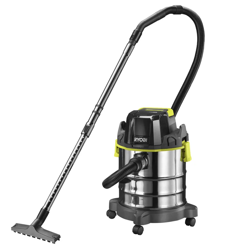 Ryobi R18WDV-0 - Aspirateur multifonction à batterie pour solides et liquides - 18 V - Bidon 18 L