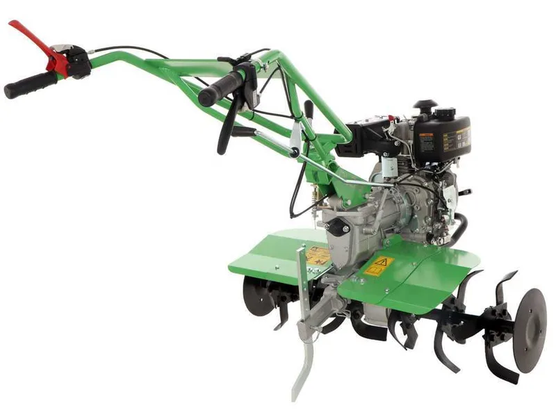 Lampacrescia MGM DL812 - Motobineuse diesel 5 CV - Moteur Loncin