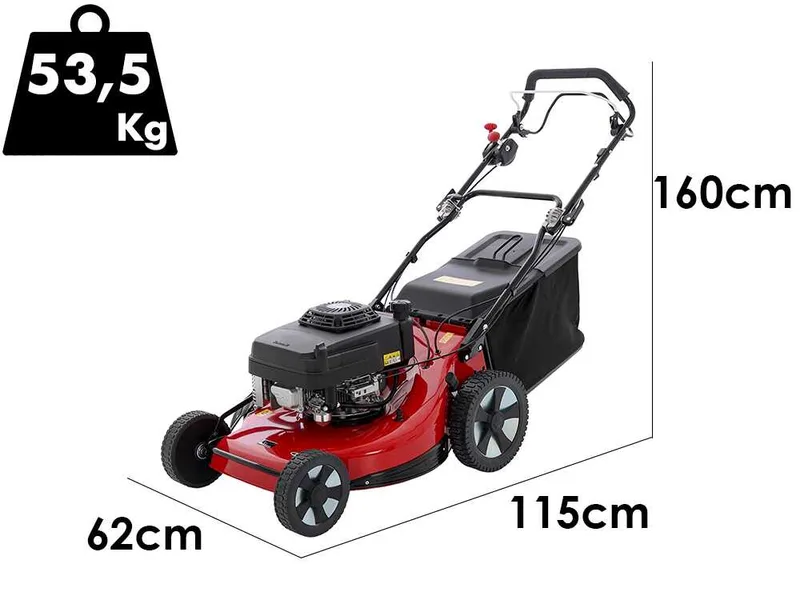 Marina Systems AGRI 57 SKW 3V ZHW - Tondeuse à gazon thermique tractée - Moteur Kawasaki FJ180
