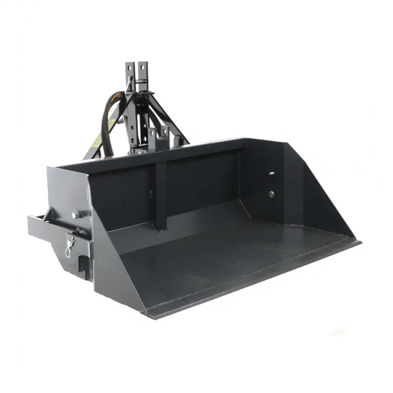 Godet arrière hydraulique pour tracteur BlackStone B-PAL H 100 - de 100 cm - Charge 400Kg