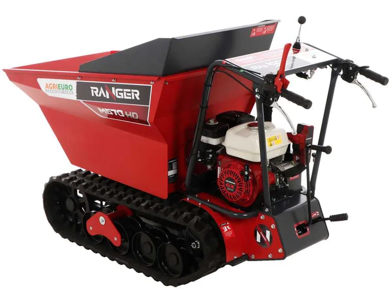 Brouette motorisée à chenilles dumper Ranger M570 HD-E - Moteur Honda GX200 - Démarrage électrique