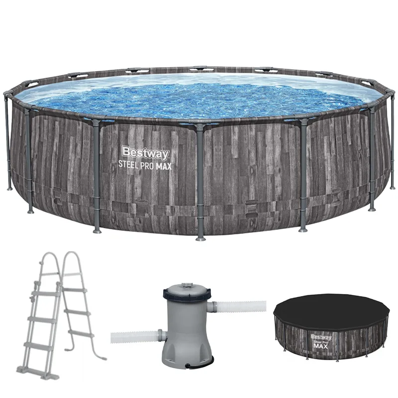 Bestway Steel Pro max 5614Z - Ø427x107 cm - Piscine ronde