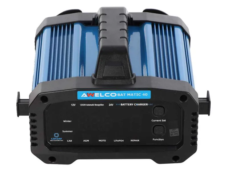 Awelco BAT MATIC 40 - Chargeur et mainteneur de charge - 12/24 V