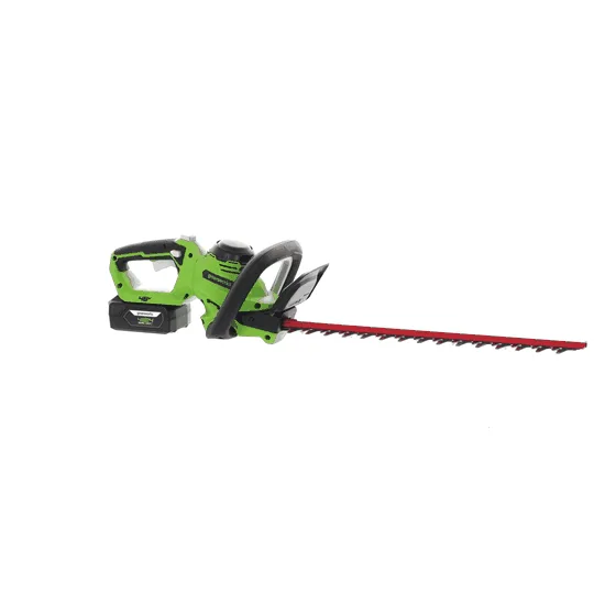 Greenworks G48HT - Taille-haie électrique à batterie 48V/2Ah - Lame de 51 cm