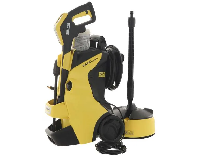 Karcher K4 Premium Power Control Home - Nettoyeur haute pression eau froide avec laveur de sols T5 - 130 bars