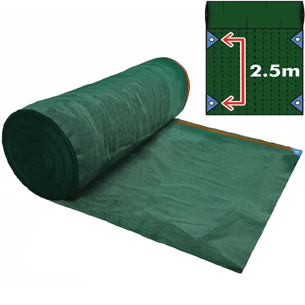 Rouleau 8 x 50 m filet anti-épines et anti-déchirures pour récolte olives Toile 95g/m2