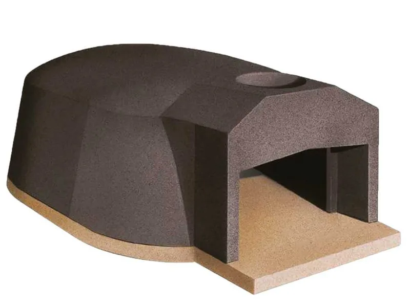 Linea VZ Ercolano - Four à bois encastrable avec chambre de 107x160 cm - Capacité de cuisson 8 pizzas