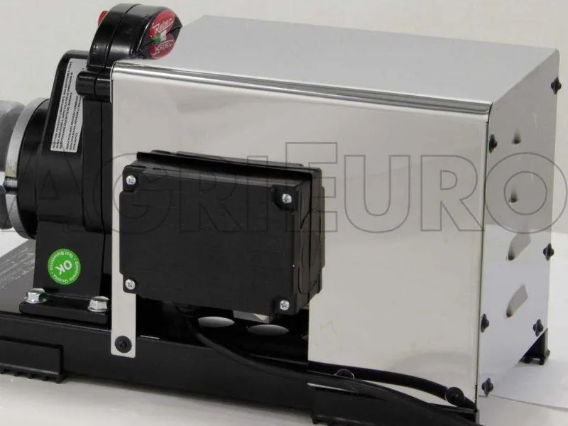 Reber 9060N INOX - Extrudeuse - Machine à pâtes avec moteur électrique à induction professionnel 600W