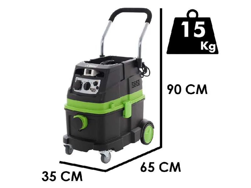 Ribimex Aspirix 40M - Aspirateur multifonction pour liquides et solides - 40 L - 1600 W