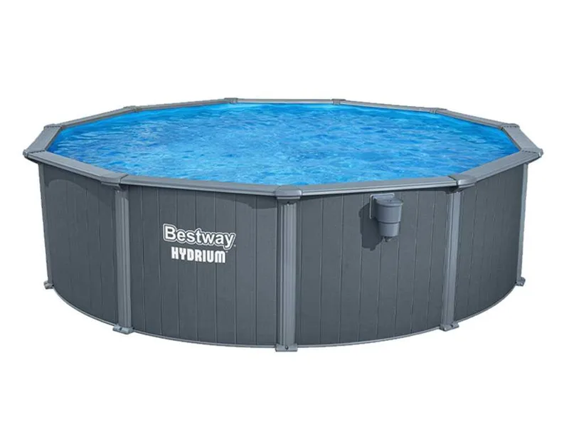 Bestway Hydrium 561CU - Ø488x132 cm - Piscine ronde pour 9-10 personnes