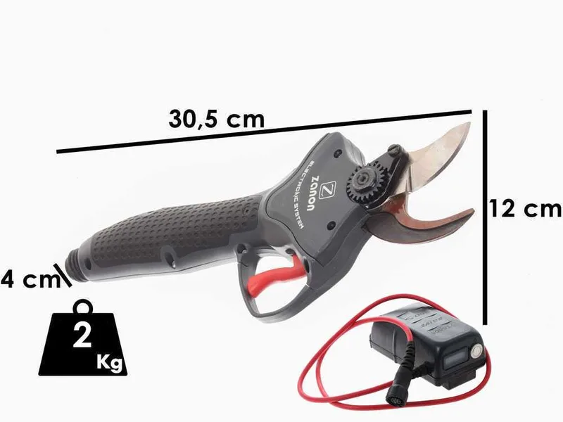 Zanon Tiger SL 38 - Sécateur électrique de taille - 50.4V 3.2Ah - Diamètre de coupe 38 mm