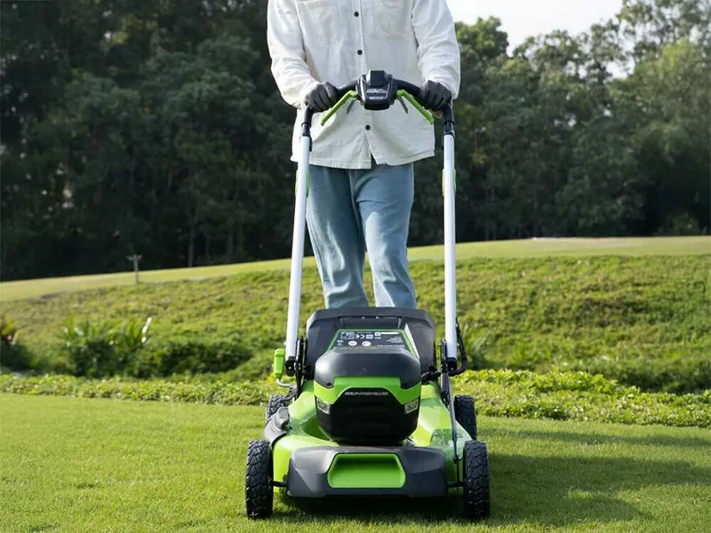 Greenworks GD60LM51SP - Tondeuse à gazon autotractée à batterie