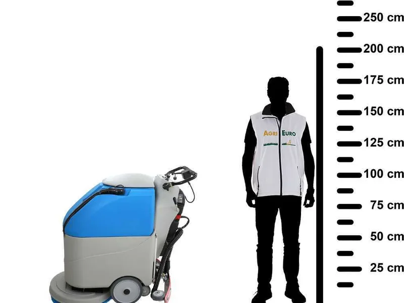 Fiorentini U.T. ECO20B - Autolaveuse à batterie - 3 en 1 : lave, sèche et aspire