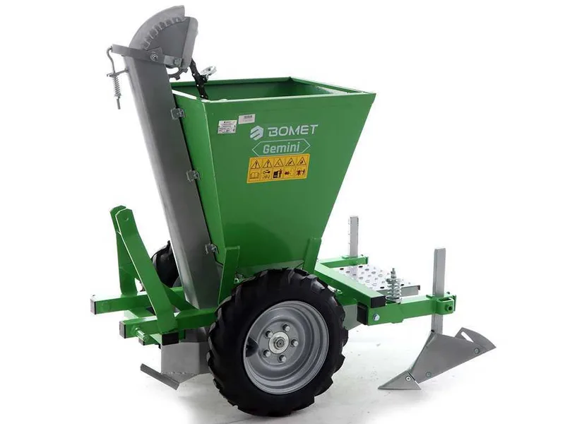 Bomet Gemini - Planteuse de pommes de terre à une rangée - Roues en caoutchouc