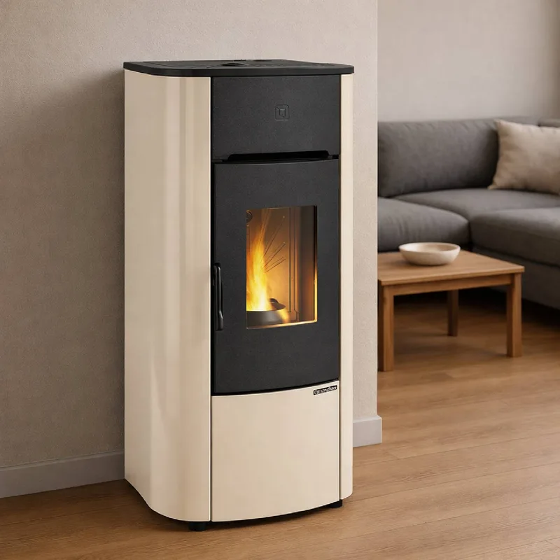 Extraflame angelica PLUS evo - Ivoire poêle à granulés prestige