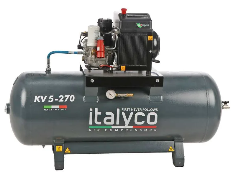 Italyco KV 5/270 - Compresseur rotatif à vis - Pression max 10 bar