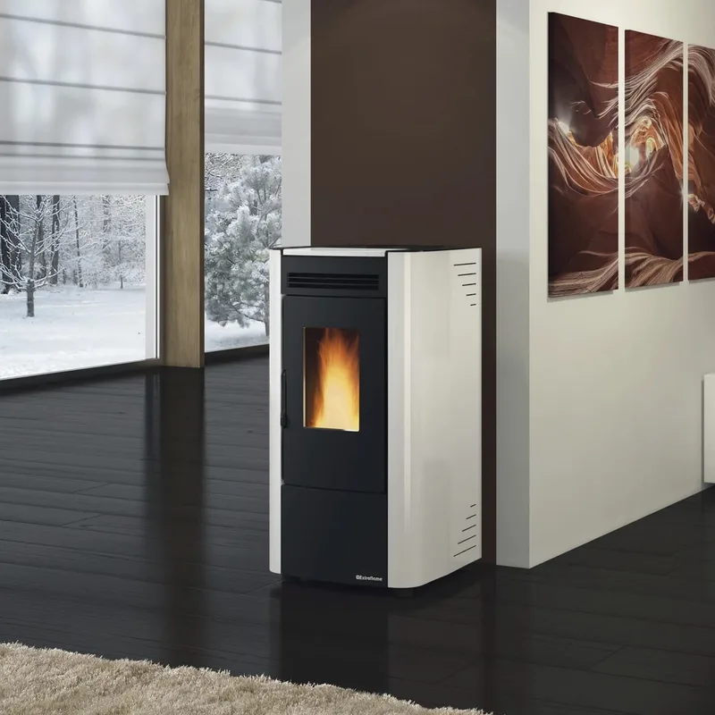 Extraflame Ketty 5.0 poêle à granulés acier blanc