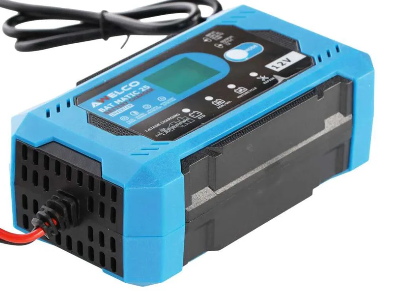 Awelco BAT MATIC 25 - Chargeur et mainteneur de charge - 12 V